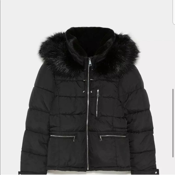 Brand NWOT Women Zara SORONA® DUPONT™ PUFFER JACKET - Picture 5 of 15
